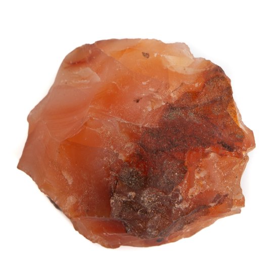 25 Pierres Brutes Cornaline Orange - 10/12mm - Cristaux Naturels D'Afrique Du Sud
