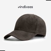 Legend Cap Basic - Velvet look - eindbaas - Grey - Luxe pet