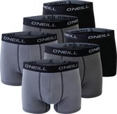 O'Neill Boxershorts Onderbroek - Mannen - grijs/zwart