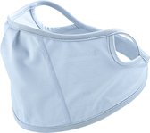 Coolibar - UV-werend gezichtsmasker voor kinderen - Blackburn - Lichtblauw - maat M/L (7-12yrs)