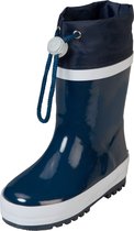 Playshoes Bottes de pluie avec cordon de serrage Enfants - Bleu foncé - Taille 20-21