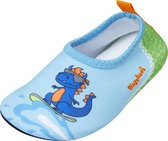 Playshoes - Uv-waterschoenen voor jongens - Dino - Lichtblauw/Groen - maat 18-19EU