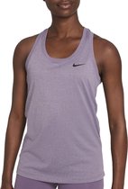 Nike Dri-FIT Racerback Tanktop Sporttop - Maat S  - Vrouwen - paars