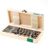 HiKOKI 781991 6-delige Slangenboor set in houten cassette - 6-16mm