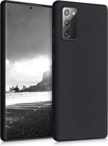 Samsung Galaxy Note20 Hoesje - Zwart Siliconen Case