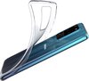 Hoesje geschikt voor Samsung hoesje - Hoesje geschikt voor Samsung Galaxy S20 FE Lite - transparant - siliconen - case - backcover