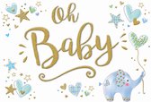 Kaart - Zizi - Oh baby - Jongen - ZZ03b