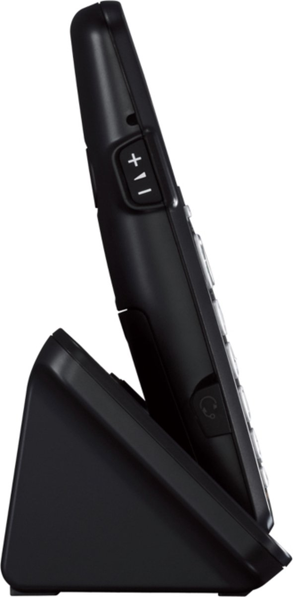Panasonic KX-TGE262NLB senioren DECT-telefoon duo met antwoordapparaat Nummerherkenning Zwart foto 4