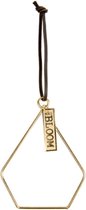 Decoration Pyramid S pendant gold