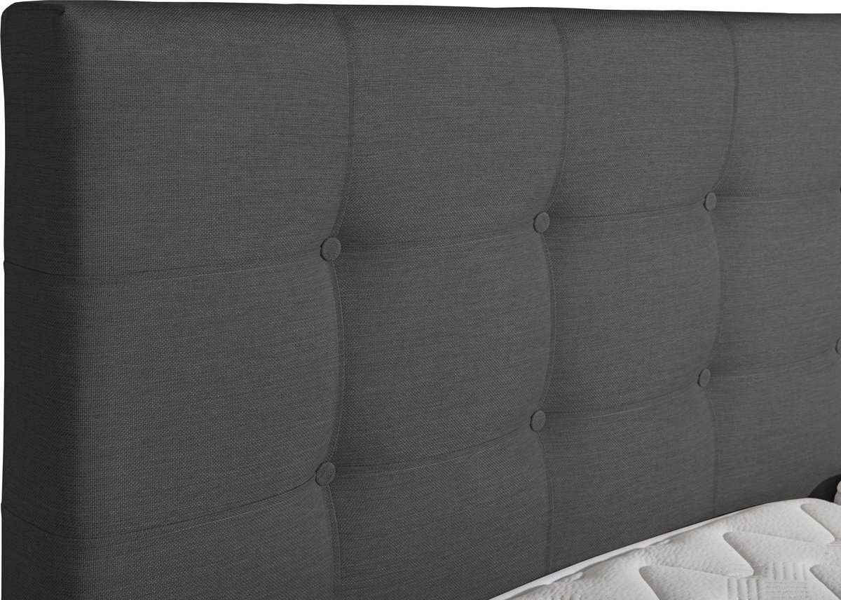 Anno 1588 Elektrische Boxspring LUXA - Pocketvering - Luxe Topper - Antraciet - 180x200 cm - Inclusief Montage + Dekbed en Kussens thumbnail 4
