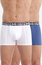 DIM 3D Flex Air -Sport Onderbroeken - Ademend - Heren - Boxershort - Blauw/Wit - Maat M