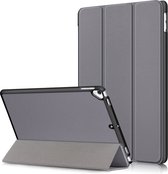 iPad (2021/2020/2019) Hoes - iPad 10.2 inch 9e/8e en 7e generatie hoes - Tri-fold bookcase - Grijs