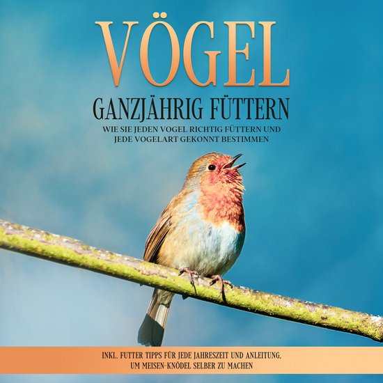 Vögel ganzjährig füttern: Wie Sie jeden Vogel richtig fü ... - cover
