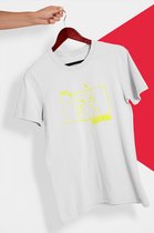 Pokemon Pikachu T-Shirt Wit - Manga Comic Style - Maat M