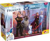 LISCIANI GIOCHI Disney Dubbelzijdige puzzel Maxi Floor 108 Frozen 2