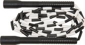 Sanguine LX Champion Freestyle Soft Beaded Rope - springtouw - 305cm (10ft) - black & white - Long handle