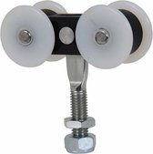 Henderson Hangrol met draaideind - deurdikte 40-52 mm - 3 m hoogte - voor metalen deuren - staal - max 200 KG