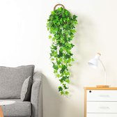 Kunstmatige Hangplant - Klimop - Hangende Plant - Kamer Decoratie - Plastic Plant - Wanddecoratie - Sierplant