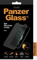 PanzerGlass Gehard Glas Privacy Screenprotector Geschikt voor Apple iPhone Xs Max - Zwart