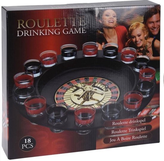 Thumbnail van een extra afbeelding van het spel 19-Delig roulette drinkspel - drankspel - roulette drinkspel - drank - drank spelletjes - drankspel voor volwassenen - zuipen tot we kruipen - kerst cadeau - verjaardagscadeau - verjaardag - feest - feestje