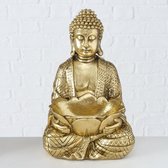 Buddha - 2 Set - Goud- 30x20x17cm - Boeddha