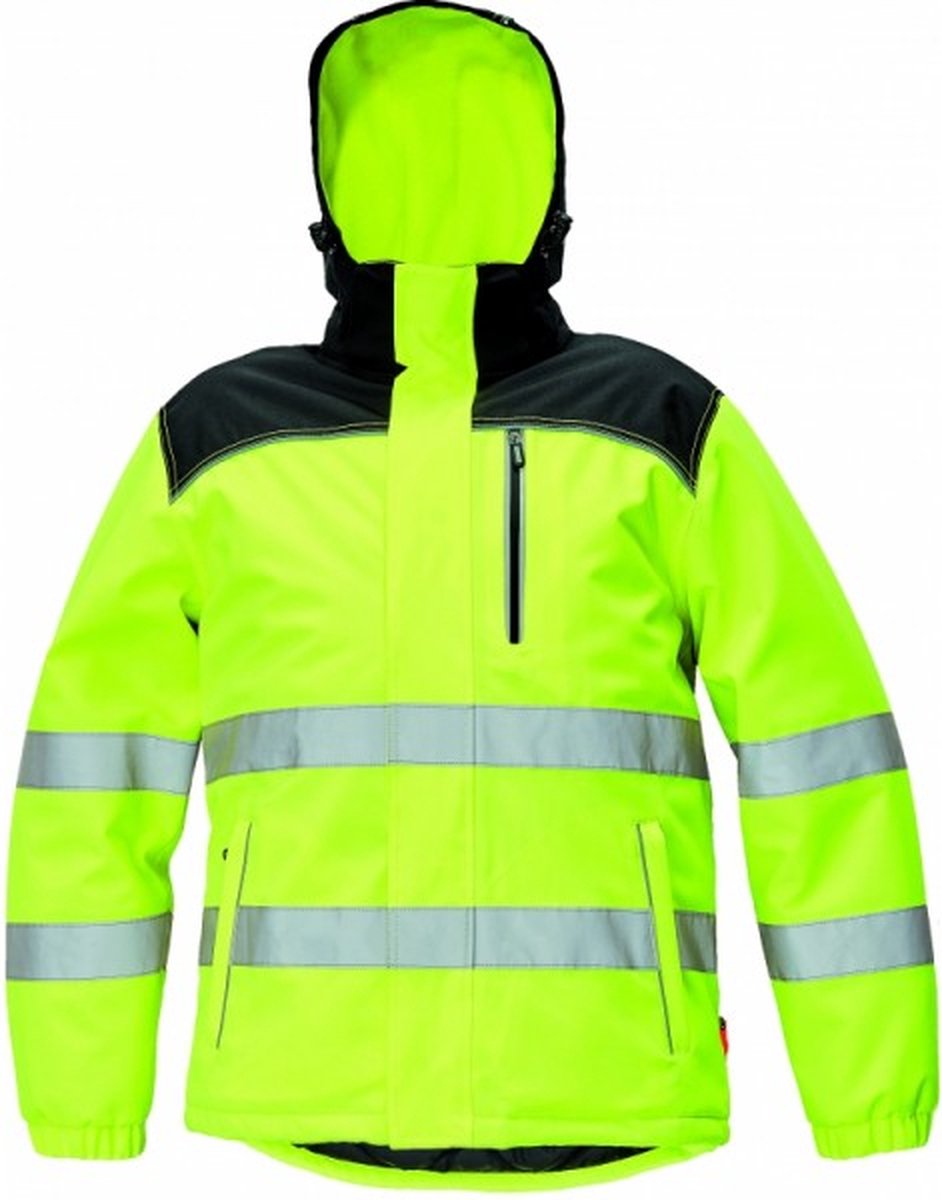 Cerva KNOXFIELD high-vis WINTER parka 03010465 HV Geel