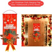 Kerst Decoratie - Banner - Deurhanger - Vrolijk Kerstfeest - Tuin - Voor aan de Deur - Kerst Ornament - Kerstboom - Decor Voor Thuis - Gelukkig Nieuwjaar - Gift 2022 - Kerstkrans