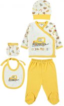 5-delige baby newborn kleding set - Auto's Babykleding - Newborn set - Babykleding - Babyshower cadeau - Kraamcadeau