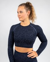 JT Supply – Epic – Naadloze Sporttop lange mouwen – Seamless Sporttop – Longsleeve Crop Top – Sportshirt – Sport BH – Fitness Beha – Fitness BH – Fitness Top – Yoga Crop Top – Yoga