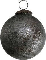 PTMD Mert Kerstbal - H9,5 x Ø9,5 cm. - Glas - Brons kleurig