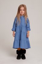 Mio Design Oversized Jurk Blauw, Zuzu Kids, Kinderkleding, Jurk, Meisjes Jurk