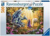 Ravensburger puzzel Drakenfluisteraar - Legpuzzel - 500 stukjes