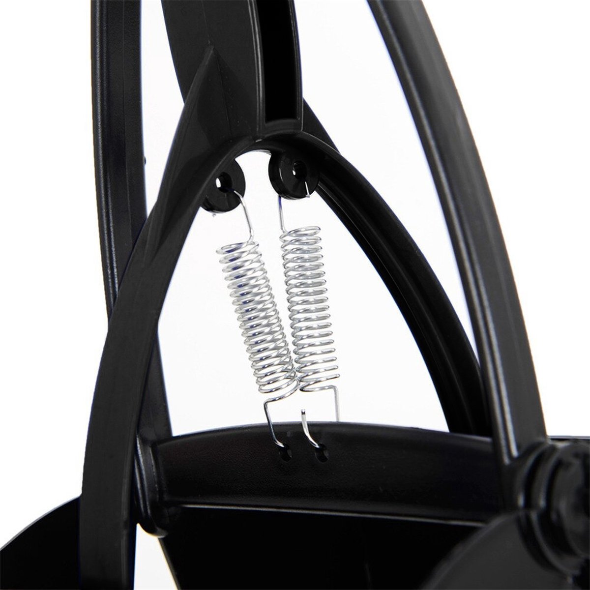 HJIAMA 45 cm hondenpoepschep, zwart, opvouwbaar, hondenpoeptang, ergonomische handgreep, poepschep, voor het verwijderen van uitwerpselen van honden en katten HJIAMA 45 cm hondenpoepschep, zwart, opvouwbaar, hondenpoeptang, ergonomische handgreep, poepschep, voor het verwijderen van uitwerpselen van honden en katten