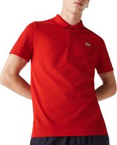 Lacoste Sport polo regular fit stretch - rood - Maat: M