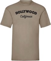 T-Shirt black Hollywood California - Desert (M)