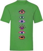 T-shirt Eyes - Happy green (XL)