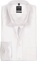 OLYMP Luxor modern fit overhemd - wit - Strijkvrij - Boordmaat: 42