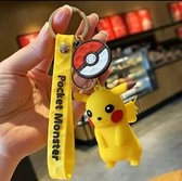 Sleutelhanger Pokemon Leuke Cartoon - Siliconen | Cartoon Pokémon | 3D Pokémon