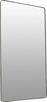 Exclusives - staande spiegel metalen lijst - 220x120 - spiegels XL - staand en ophangbaar