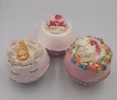 Bomb Cosmetics - Bruisballen Pakket - Sweet Unicorn - Kadopakket Meisjes - Geschenkset - Bathbomb Pakket - Zeep - Soap