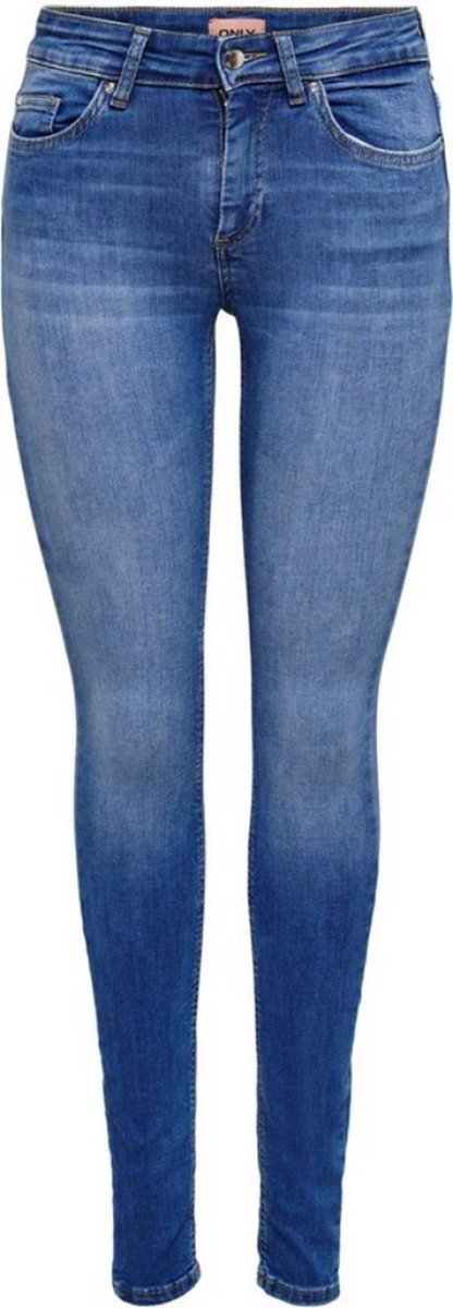 ONLY ONLBLUSH MID SKINNY REA12187 NOOS Dames Jeans - Maat XS X L32 | bol.com