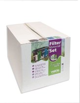 Velda Filterset Cross-flow 25 Cm Zwart 7-delig let op : vervangset
