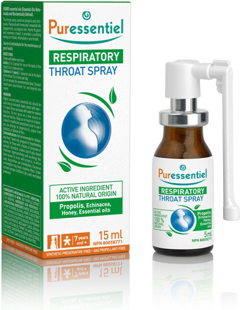 Goedkoopste Puressentiel Keelspray Ademhaling 15 ml