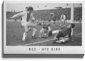Walljar - NEC - AFC Ajax '70 - Muurdecoratie - Canvas schilderij