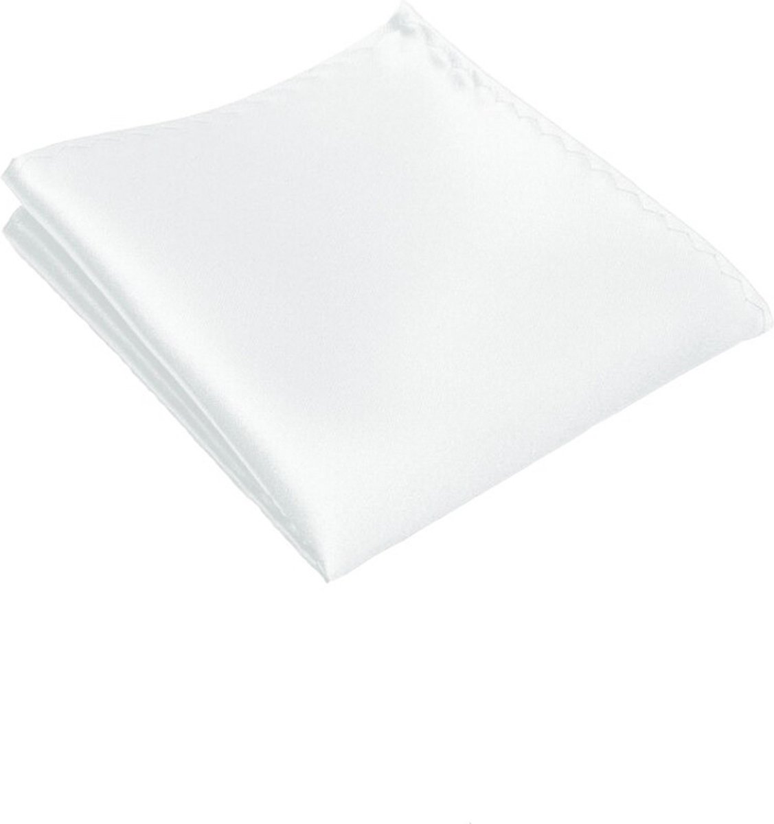 Pochette - Wit - pochet – heren - unisex - Cadeau
