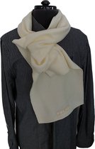 Feligi Warme Antipilling Fleece Sjaal, 28 x 150 cm -Vanille