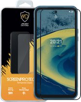 Nokia XR20 Screenprotector, MobyDefend Gehard Glas Screensaver, Zwarte Randen | Screen Protector / Glasplaatje Geschikt Voor: Nokia XR20