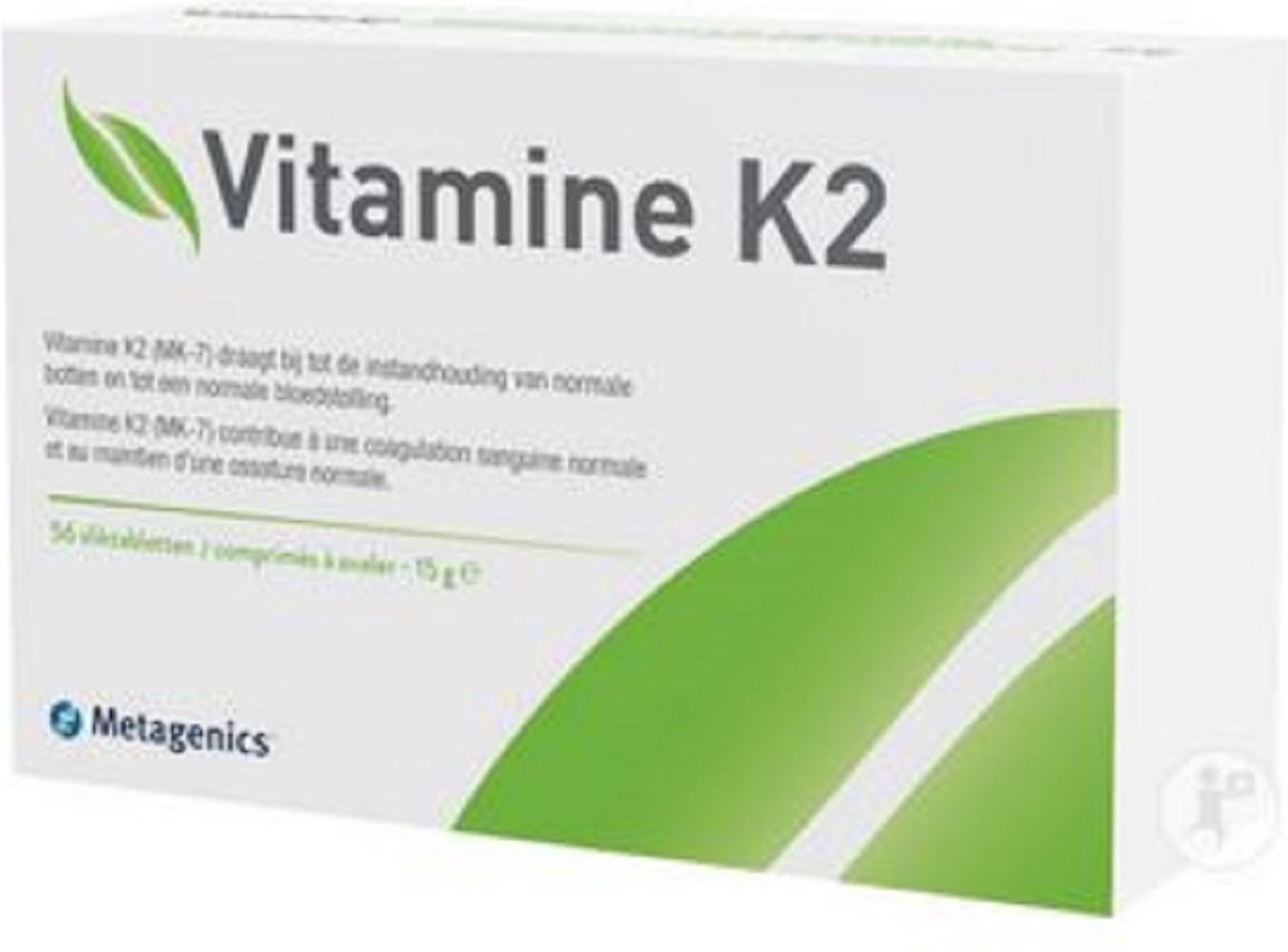 Metagenics Vitamine K2 56 tabletten