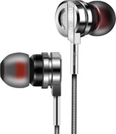 DrPhone CNC1 - Zinklegering HiFi In Ear Oordopjes - Headset Stereo BASS Metalen Oortjes - 3.5mm Jack Audio Koptelefoon - Zilver