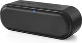 LifeGoods Bluetooth Speaker Draadloos Tot 20 uur Batterij Base+ mode Spat Waterdicht Zwart